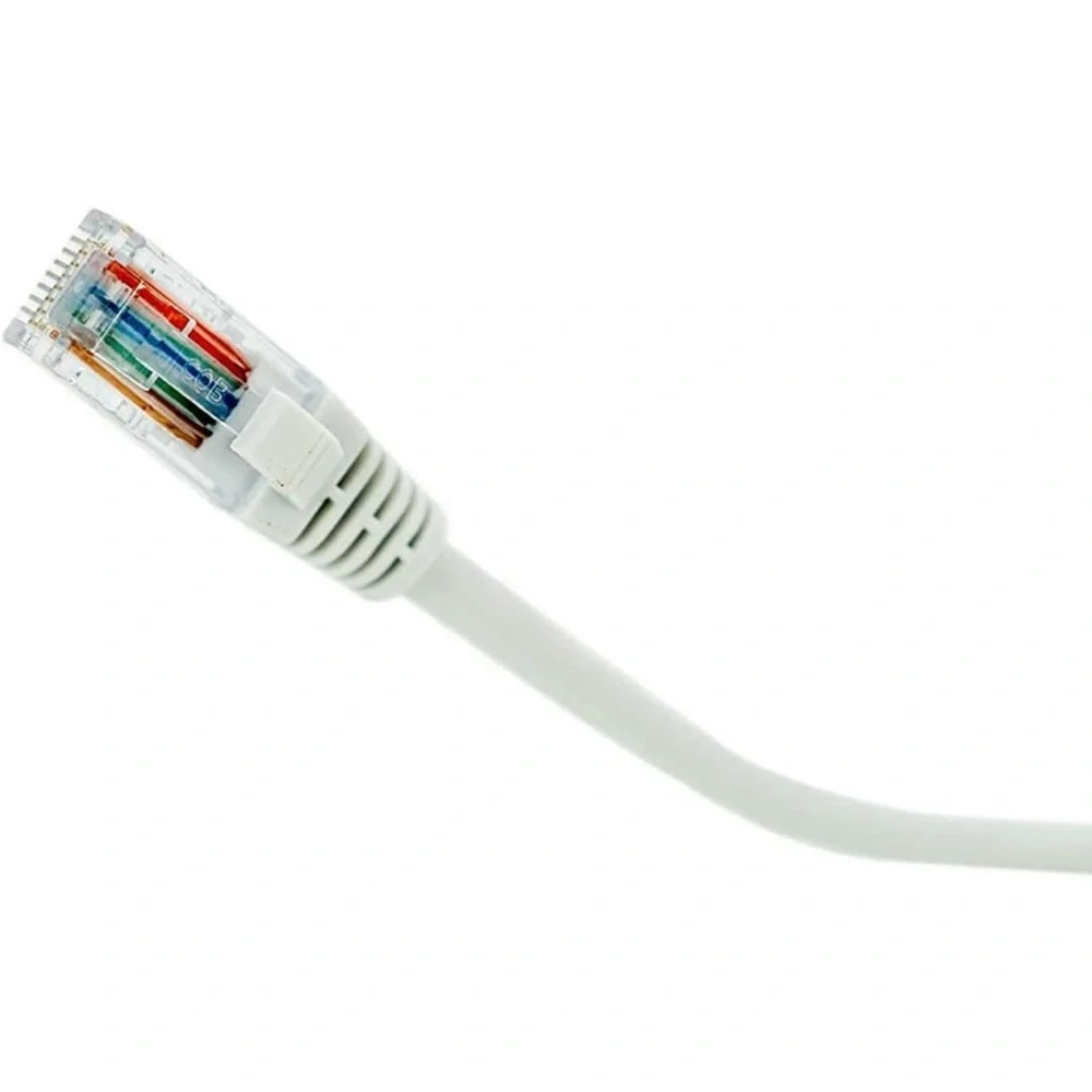 On-Q CAT 5e Patch Cable, 10Gbps Ethernet Speed, Computer Networking Cord 50-foot